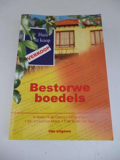 Bestorwe Boedels deur W. Abrie, B. de Clercy et al.  6de Uitgawe. Splinternuut.. BRAND NEW.
